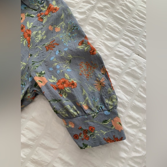 Floral Blue Dress - Picture 7 of 16